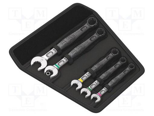 WRENCH-SET - COMBINATION SPANNER - APPLICATION: BICYCLE - 10PCS. - Hylsyavainsarjat - WERA.05004178001 - 1