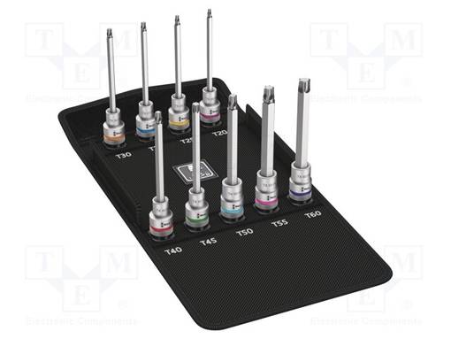 AVAINSARJA - HYLSY-TORX® - KROMI-VANADIINITERÄS - 1/2" - ZYKLOP - Hylsyavainsarjat - WERA.05004212001 - 1