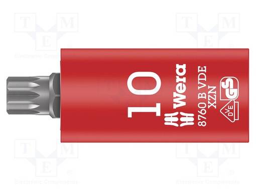 HYLSY - HYLSY-SPLINE (12-KULMA) - XZN M10 - 3/8" - 59MM - 1KV - Hylsyavaimet - WERA.05004941001 - 1