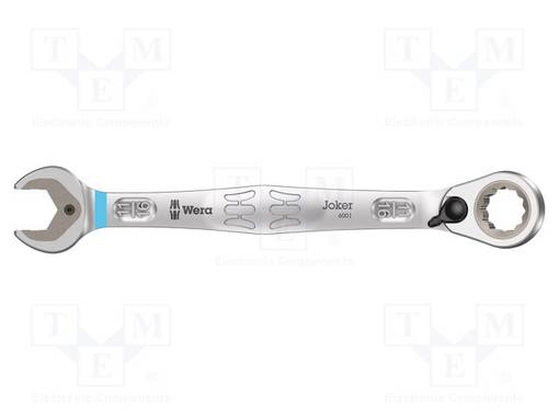 WRENCH: COMBINATION SPANNER - INCH,RATTLE - 11/16" - STEEL - 234MM - Vääntötyökalut ja kiintolenkit - WERA.05020081001 - 1