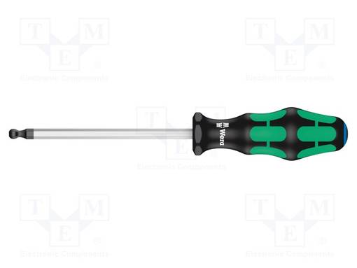 SCREWDRIVER: STANDARD - HEX KEY,SPHERICAL - HEX 1/4" - Ruuvimeisselit ja sarjat - WERA.05022920001 - 1