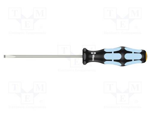 SCREWDRIVER: STANDARD - SLOT - 3.5X0.6MM - BLADE LENGTH: 100MM - Ruuvimeisselit ja sarjat - WERA.05032002001 - 1