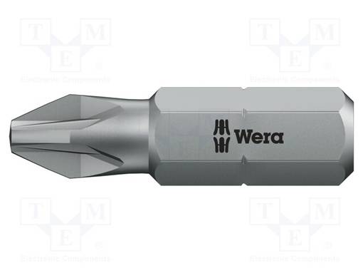 RUUVAUSKÄRKI - POZIDRIV® - PZ2 - 1/4" - KOK.PIT: 50MM - Ruuvauskärjet - WERA.05056820001 - 1
