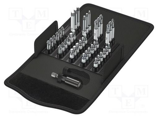TYÖKALUSETTI: RUUVAUSKÄRJET - KOTELO - PHILLIPS,POZIDRIV®,TORX® - Ruuvauskärjet - WERA.05057450001 - 1