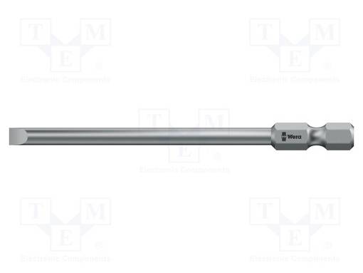RUUVAUSKÄRKI - LITTEÄ - 6,5X1,2MM - 1/4" - KOK.PIT: 70MM - Ruuvauskärjet - WERA.05059492001 - 1