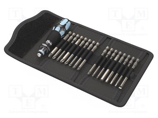 SCREWDRIVER: UNIVERSAL-SET - 1/4" - CASE - 60PCS. - Ruuvimeisselit ja sarjat - WERA.05071116001 - 1