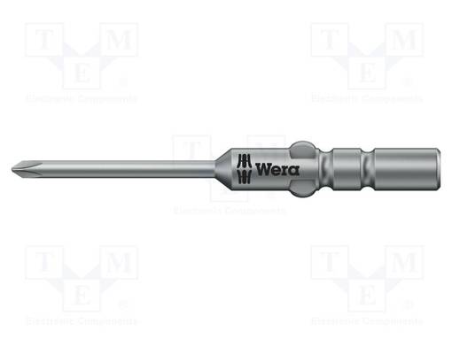 RUUVAUSKÄRKI - PHILLIPS - PH00 - PESÄN KOOT: 4MM - KOK.PIT: 40MM - Ruuvauskärjet - WERA.05135280001 - 1