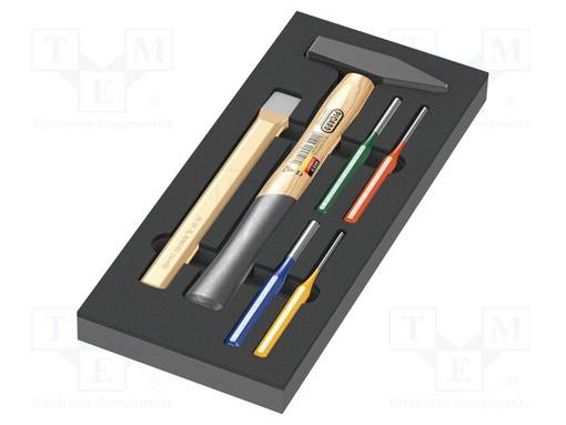 SARJA: ISKUAVAIN - SARJA: VASARA,REIKÄTALTAT,LATTATALTTA - 6KPL - Työkalulaukut ja säilytyslokerot - WERA.05150182001 - 1