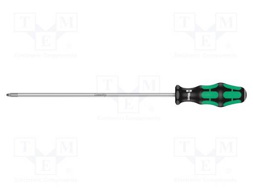 SCREWDRIVER: STANDARD - POZIDRIV® - PZ2 - BLADE LENGTH: 250MM - Ruuvimeisselit ja sarjat - WERA.05347743001 - 1