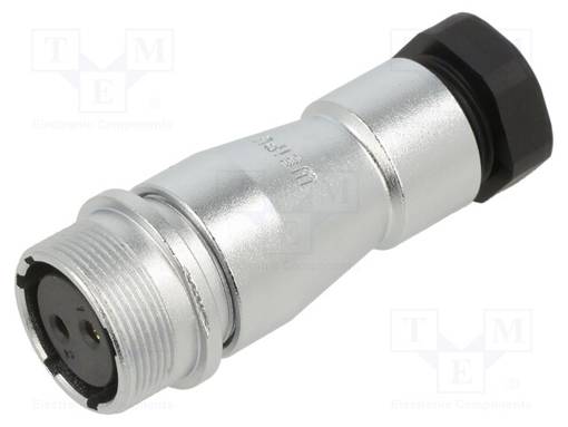 NAARASLIITIN - PIN: 2 - IP65 - WF20 - 5÷12MM - 25A - WEIPU liittimet - WF20K2ZA1 - 1