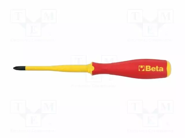 RUUVIMEISSELI: ERISTETTY - SLIM - PHILLIPS - PH1 - TERÄN PIT: 75MM - Ruuvimeisselit ja sarjat - BE1232MQFPH1 - 1