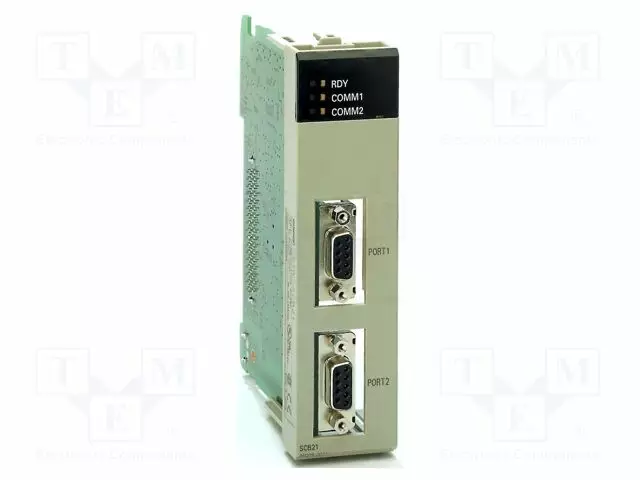 AUTOMATION MODULE: SERIAL PORT CARD - CS1 - INTERFACE: RS232 X2 - PLC ajurit - CS1W-SCB21-V1 - 1