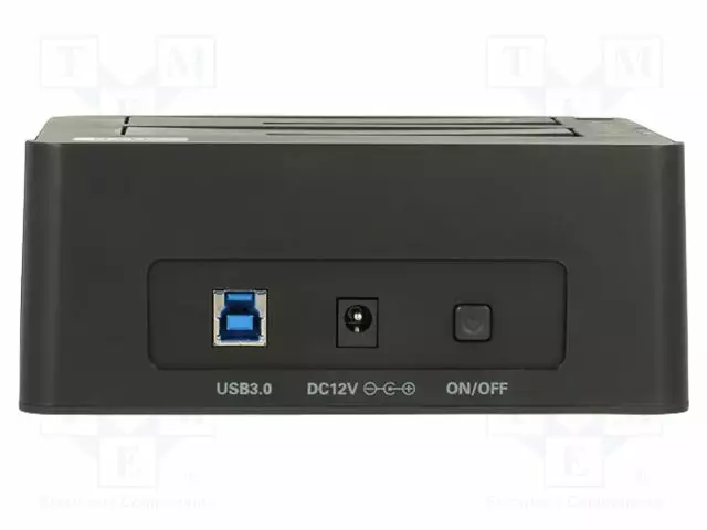 TELAKKA - USB 3.0 - MUOVI - MUSTA - Tietokonetarvikkeet - muut - DELOCK-62661 - 1