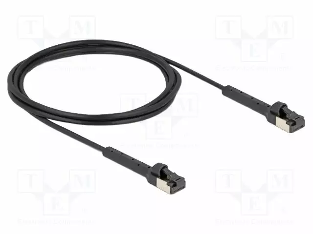 PATCH KAAPELI - U/FTP - CAT: CAT 8.1 - RJ45-PISTOKE,MOLEMMIN PUOLIN - 2M - RJ45 Ethernet kaapelit - DELOCK-80941 - 1