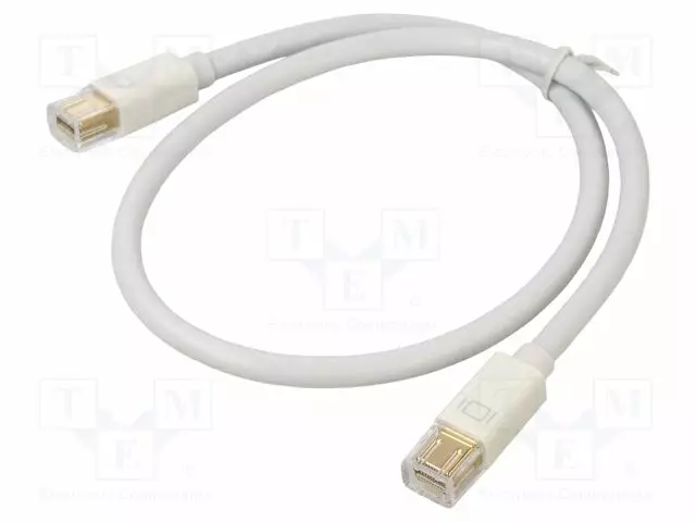 KAAPELI - MINI DISPLAYPORT-PISTOKE,MOLEMMIN PUOLIN - PIT: 0,5M - HDMI, DVI, DisplayPort johdot - DELOCK-83471 - 1