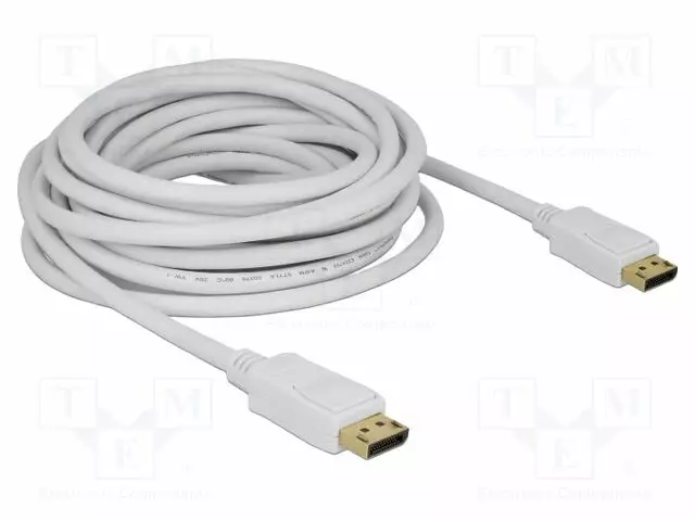 KAAPELI - DISPLAYPORT-PISTOKE,MOLEMMIN PUOLIN - DISPLAYPORT 1.2 - HDMI, DVI, DisplayPort johdot - DELOCK-84861 - 1