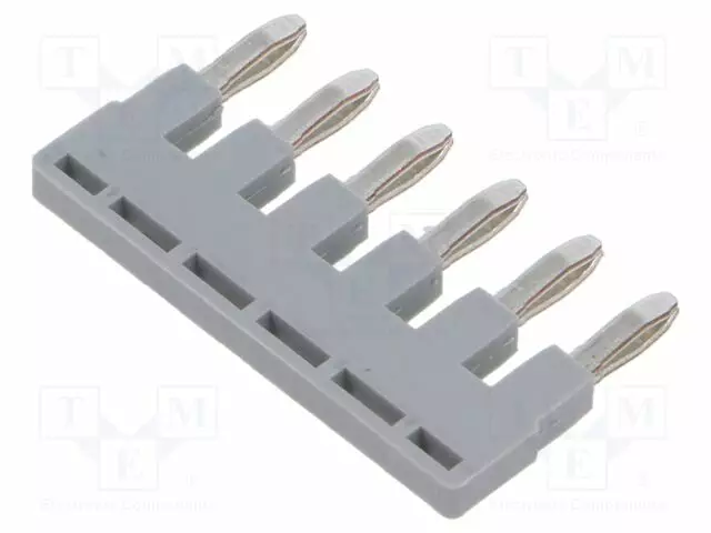 PISTOKESILTA - PIN: 6 - HARMAA - Kiskoliittimet - DFA4-06P-11 - 1