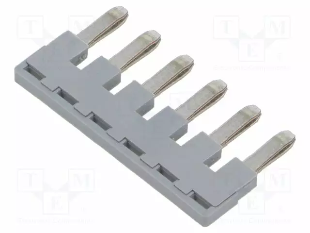 PISTOKESILTA - PIN: 6 - HARMAA - Kiskoliittimet - DFA6-06P-11 - 1