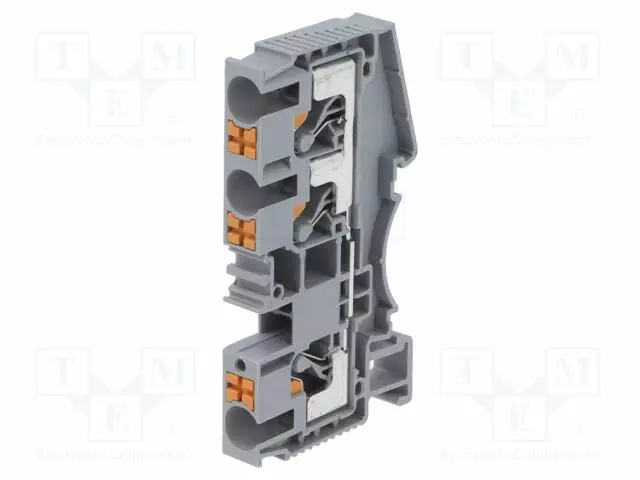LIITIN: KISKO-DS - DIN-KISKOLLE - JOUSIPURISTIN - 0,5÷10MM2 - TS35 - Kiskoliittimet - DS6-TW-01P-11 - 1
