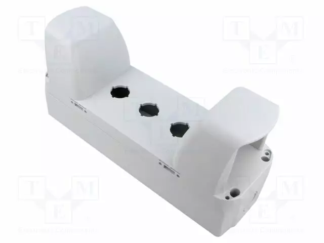 KOTELO - Ø22MM - HARMAA - KOOT: 280X90MM - POLYKARBONAATTI - Taulukytkimien lisävarusteet - EA37011 - 1