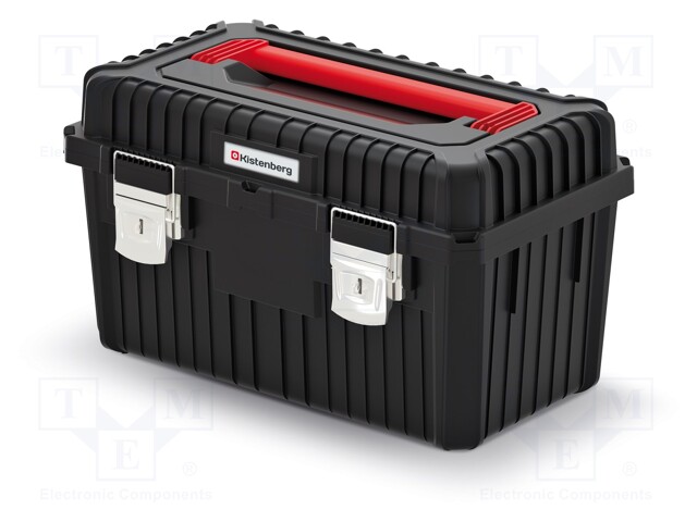 LAATIKKO - TYÖKALU-MUSTA - POLYMEERI - HEAVY - 585X360X337MM - 25KG - Työkalulaukut ja säilytyslokerot - KHV603535M-S411 - 1