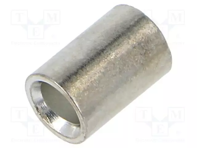 PÄÄTE: JATKOHOLKKI - 10MM2 - PURISTETTAVA - TINATTU - KUPARI - Eristämättömät liittimet - KLB-101 - 1