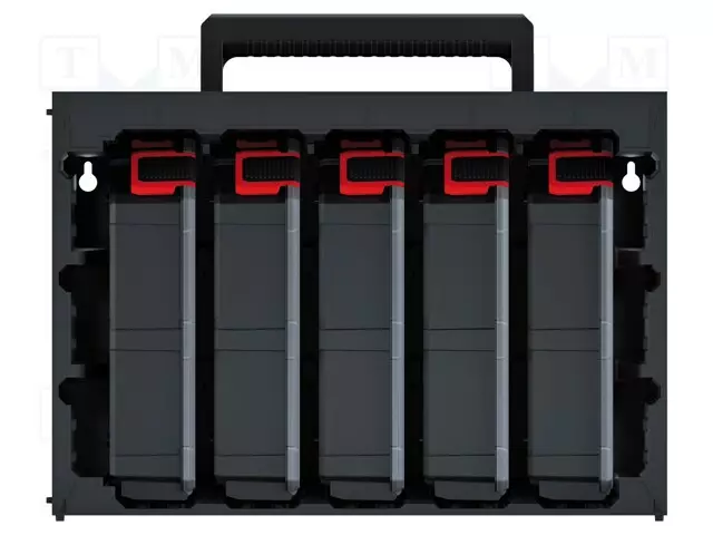 SÄILIÖSETTI - MUSTA - TAGERCASE - 415MM - 290MM - 295MM - TAGERCASE 30 - Laatikot ja setit - KTC30256B-S411 - 1
