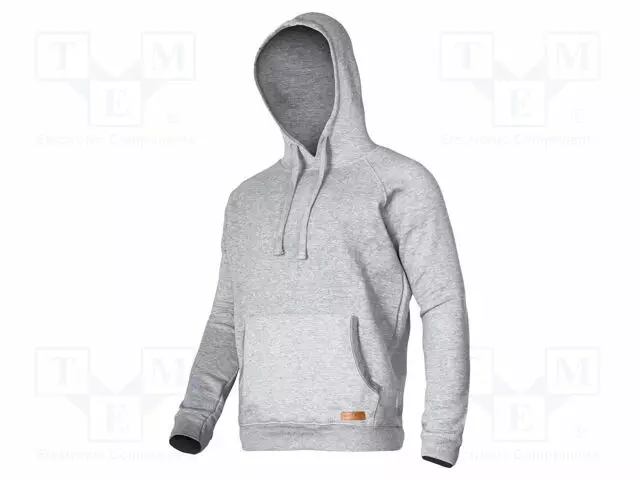 HOODIE - SIZE: S - GREY - 320G/M2 - Työ- ja suojavaatteet - LAHTI-L4010401 - 1