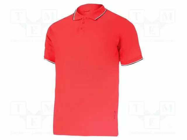 POLO SHIRT - SIZE: S - PUNAINEN - 190G/M2 - Työ- ja suojavaatteet - LAHTI-L4031301 - 1