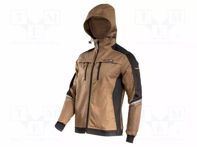 SWEATSHIRT - SIZE: S - BROWN-MUSTA - MULTI USE,SLIM-FIT - 270G/M2 - Työ- ja suojavaatteet - LAHTI-L4041501 - 1