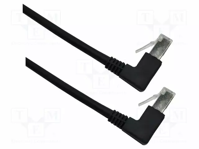 PATCH KAAPELI - F/UTP - CAT: 6 - RJ45 YLÄKULMALIITIN,MOLEMMIN PUOLIN - RJ45 Ethernet kaapelit - MCI-102261 - 1