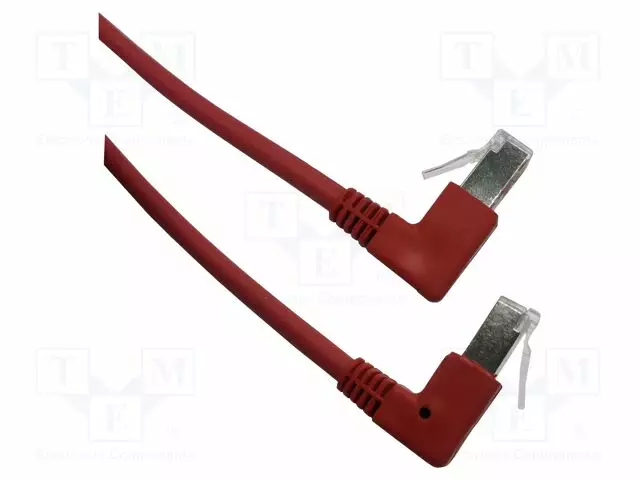 PATCH KAAPELI - F/UTP - CAT: 6 - CU - 2M - LSZH - PUNAINEN - 26/7AWG - RJ45 Ethernet kaapelit - MCI-102671 - 1
