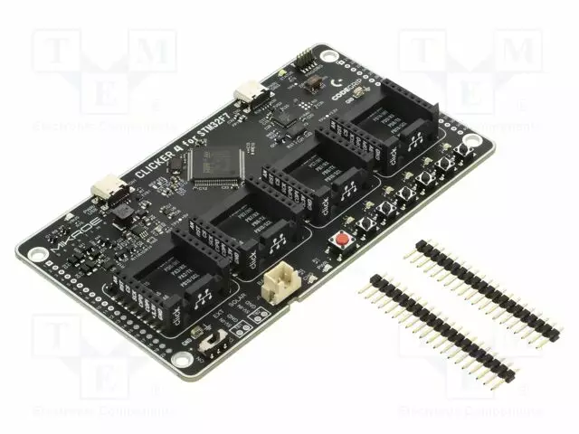 KEHITYSALUSTA - ARM ST - KOMP: STM32F745VG - LAAJENNUSLIITTIMET: 4 - NXP kehityspaketit - MIKROE-6331 - 1