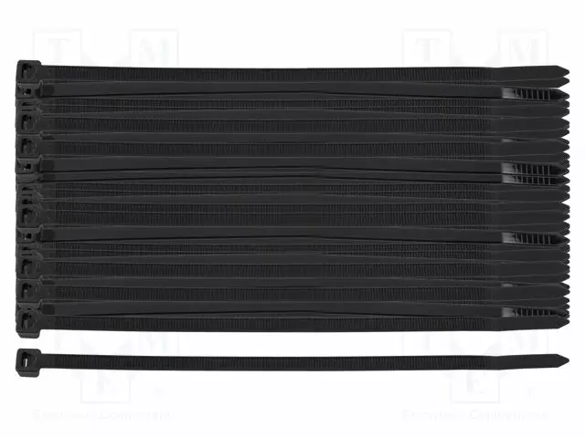 NIPPUSIDE - L: 150MM - W: 4,8MM - MUSTA - POLYAMIDI - 100KPL - EXTREME - Nippusiteet - NEO-01-631 - 1