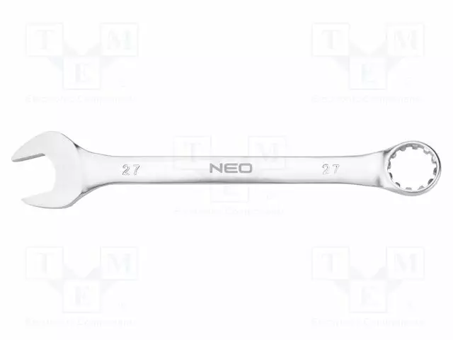 WRENCH: COMBINATION SPANNER - DOUBLE-SIDED - 27MM - L: 310MM - Vääntötyökalut ja kiintolenkit - NEO-09-671 - 1