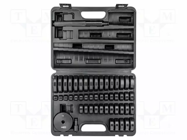 TOOLS SET: BEARING DRIVERS - 51PCS. - Työkalulaukut ja säilytyslokerot - NEO-11-691 - 1