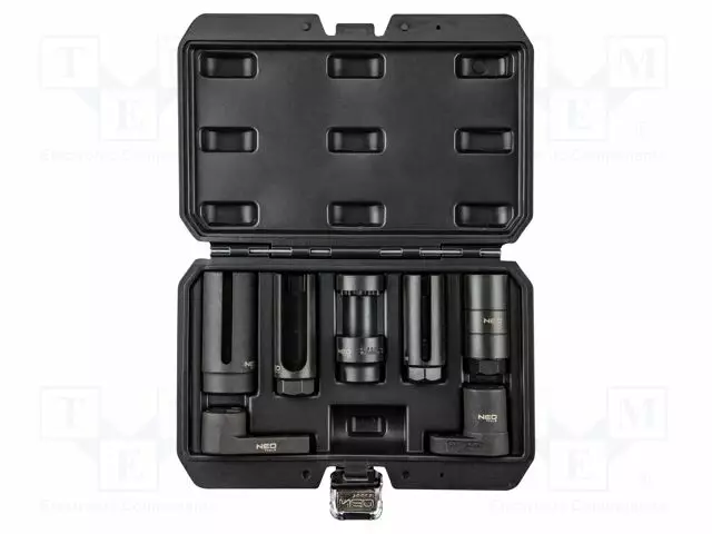 SOCKET: SPECIALIST-SET - SOCKET SPANNER - 7PCS - LAMBDA PROBE - Hylsyavainsarjat - NEO-11-881 - 1