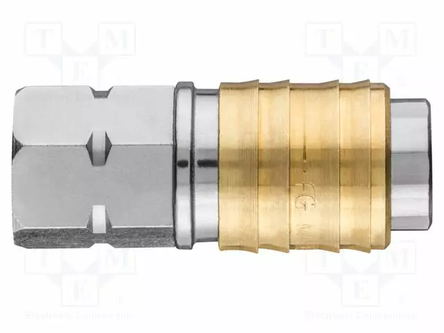 QUICK CONNECTION COUPLING - BRASS - APPLICATION: FOR COMPRESSOR - Pneumatiikkatyökalut ja tarvikkeet - NEO-12-651 - 1
