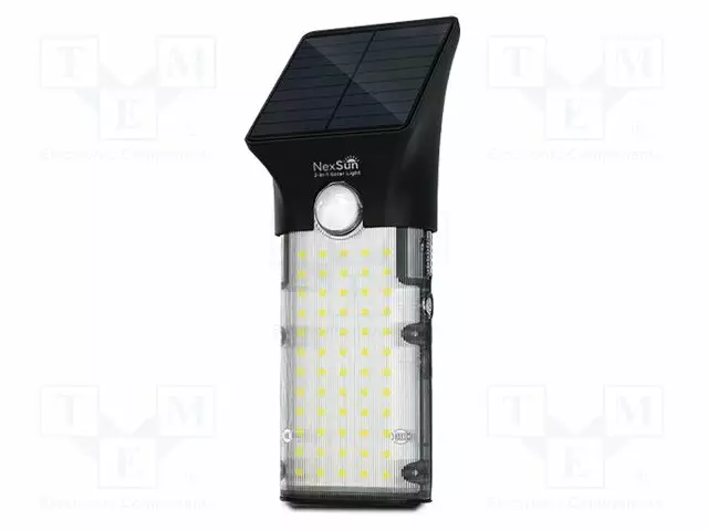 LAMP: LED LIGHTING FIXTURE - IP65 - SOLAR,WITH MOTION DETECTOR - LED-työvalot ja valonheittimet - NEXSUN-2IN1 - 1