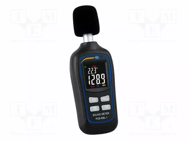 ÄÄNITASOMITTARI-LCD - ÄÄNITASON MITTAUSALUE: 35÷135DB - 75G - Desibelimittarit - PCE-MSL1 - 1