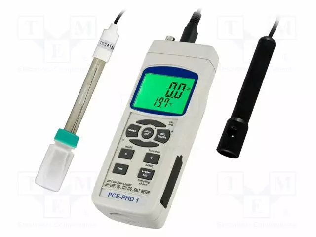 MITTARI: VEDENJOHTAVUUS - LCD - 0÷60°C - RS232 - Muut erikoismittalaitteet - PCE-PHD1 - 1