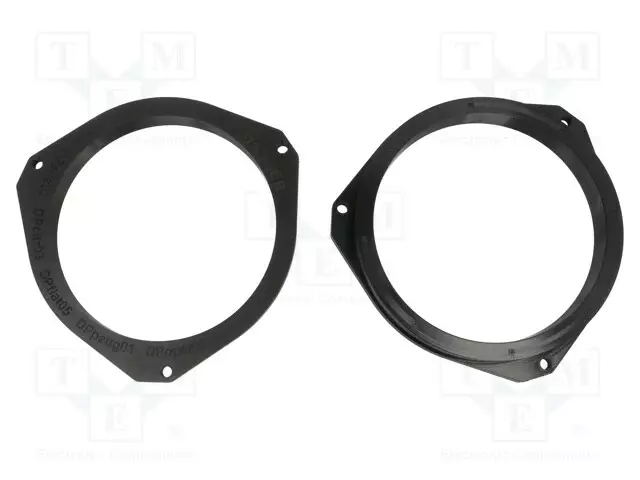 ETÄISYYS - 165MM - PEUGEOT - PEUGEOT BOXER - 2KPL - PETG - Kaiuttimen soviterenkaat - PETG.DPPEUG01 - 1