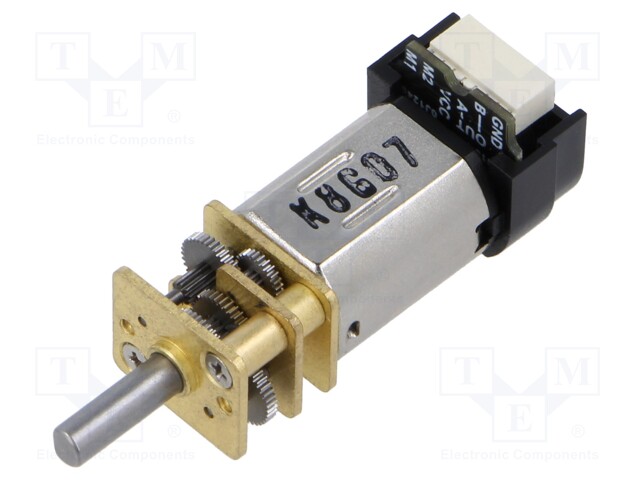 DC MOOTTORI VAIHTEELLA - MEDIUM POWER - 6VDC - 670MA - 150: 1 - DC moottorit - POLOLU-5141 - 1