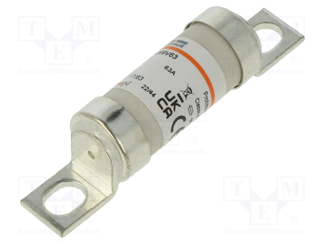 63A - 690VAC - AR - 17X49MM - Muut teollisuussulakkeet - Q221251 - 1