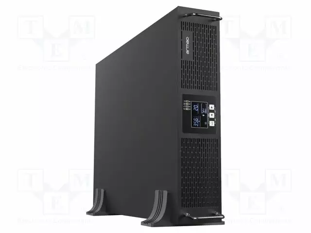 UPS VIRTALÄHDE - 3000W - 3000VA - 208÷240V - RACK - 505X438X88MM - 9AH - UPS ja tietokeneen virtalähteet - R3000IPF1 - 1