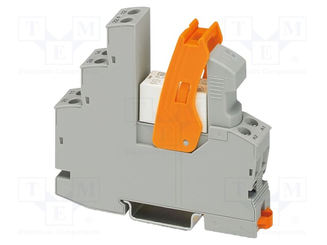 RELE: LIITÄNTÄ - DIN-KISKOLLE - Elektromagneettiset relesarjat - RIF-1RSC-24AC2X21 - 1