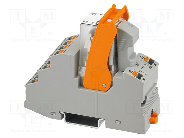 RELE: LIITÄNTÄ - 4PDT - UKELAN: 24VDC - 6A - 6A/250VAC - 6A/250VDC - Elektromagneettiset relesarjat - RIF-2-RPT-24D4X21 - 1