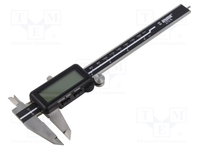 TYÖNTÖMITTA - ALUE: 0÷150MM,0÷6" - Vatupassit, vesivaa'at ja mitat - UNIOR-619881 - 1