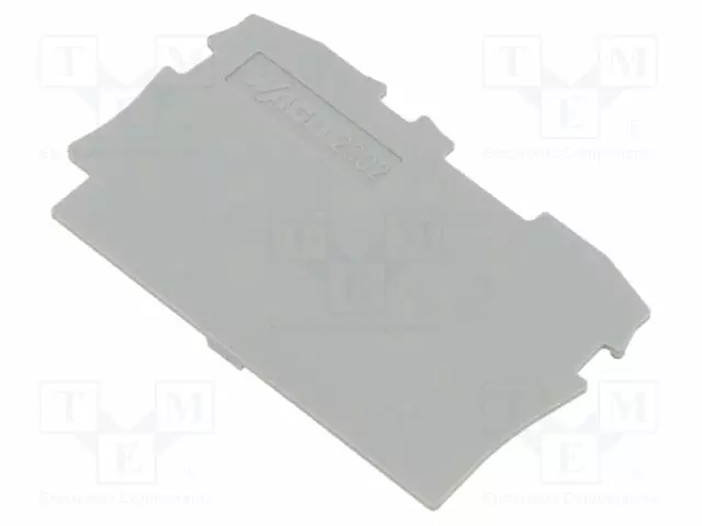 LOPPUKANSI - HARMAA - W: 0,8MM - H: 32,9MM - Kiskoliittimet - 2002-1291 - 1