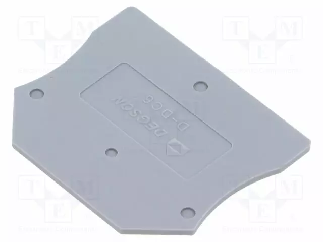 PÄÄTYLEVY - Kiskoliittimet - D-DC6-01P-11 - 1